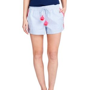 VINEYARD VINES Striped Pop Embroidered Shorts S